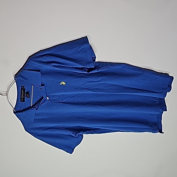 U.S Polo Assn. Medium blue short sleeve henley polo shirt - Picture 2 of 8